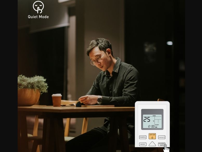 Chế độ Quiet mang đến không gian yên tĩnh