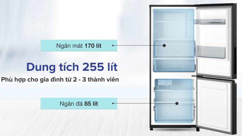Khay kính để đồ được thiết kế thông minh, có thể di chuyển và đổi chỗ linh hoạt