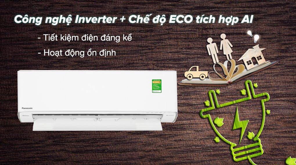 Công nghệ Inverter và ECO tiết kiệm điện tối ưu