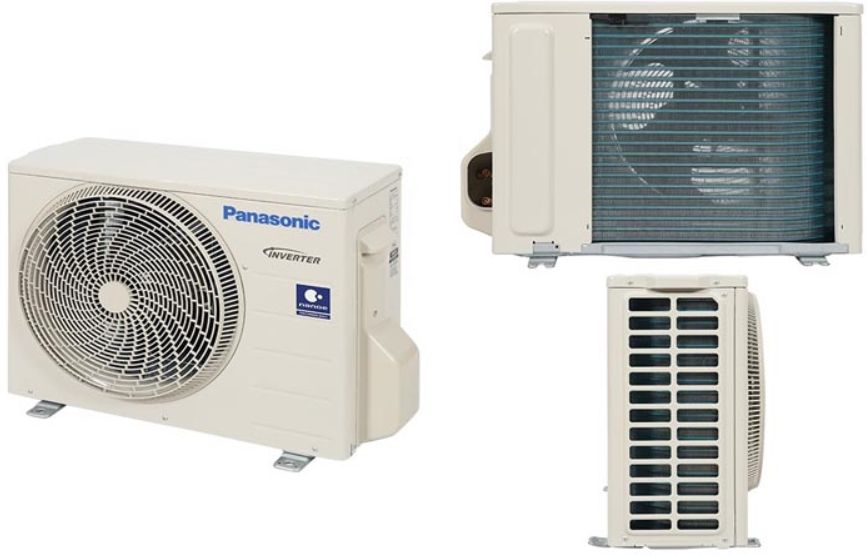 Dàn nóng của dòng điều hòa U24ZKH-8 có dàn tản nhiệt bằng đồng