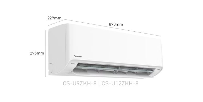 Tổng quan về điều hòa Panasonic U9ZKH-8 9000BTU 1 chiều Inverter