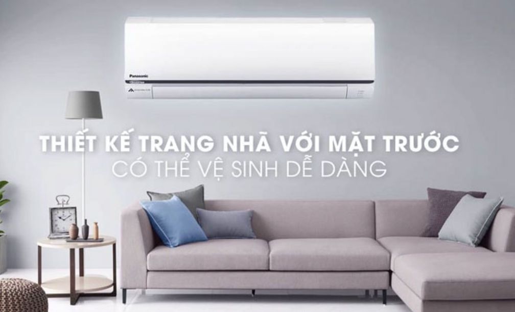 Panasonic CS-MPS15SKH được thiết kế treo tường, sở hữu tone màu trắng trang nhã hiện đại