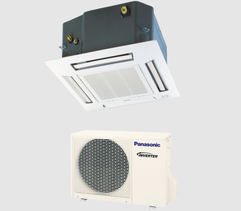 Tổng quan về điều hòa âm trần mini cassette Panasonic CS-S18MB4ZW/CU-S18MBZ 18000BTU 1 chiều inverter