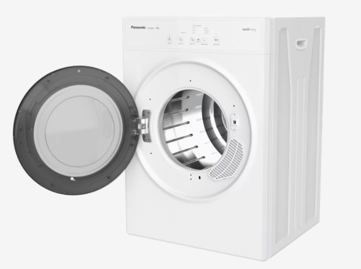 Máy sấy Panasonic NH-E70JA1WVT sở hữu thiết kế hiện đại, thanh lịch