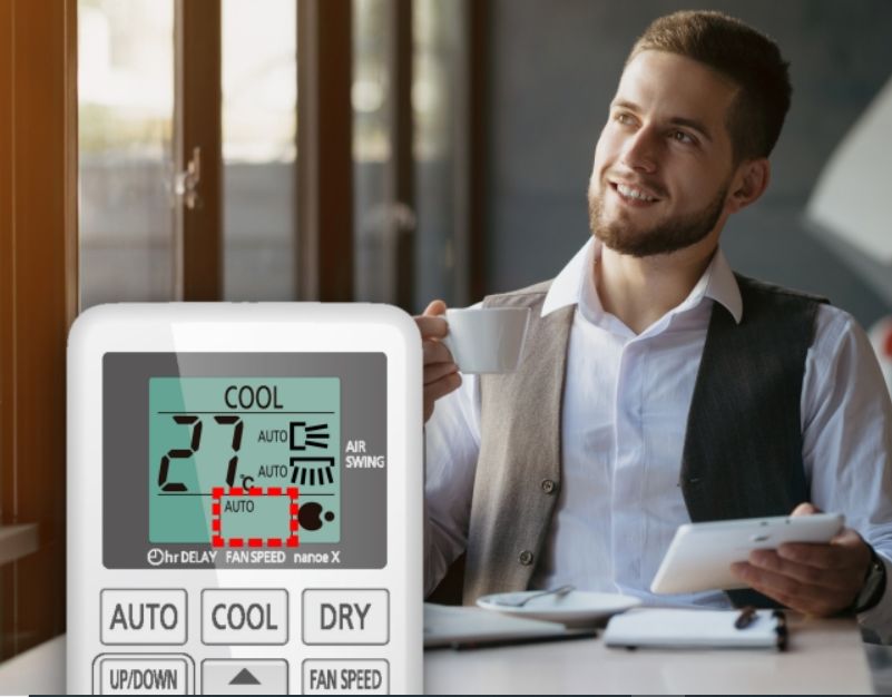 Điều hòa cây Panasonic S-48PB3H5/U-48PSB3H5 48000BTU 1 chiều inverter 11 Chế độ quạt tự động sẽ được điều chỉnh tốc độ quạt sao cho phù hợp nhất