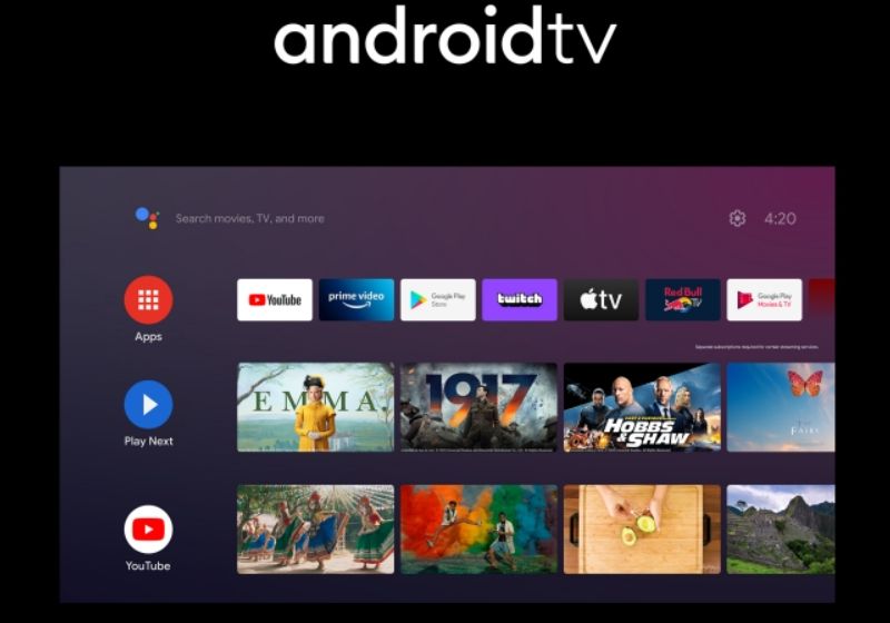 Tivi Panasonic TH-32LS600V 32 inch Android LED 6 Hệ điều hành Android TV với kho ứng dụng khổng lồ