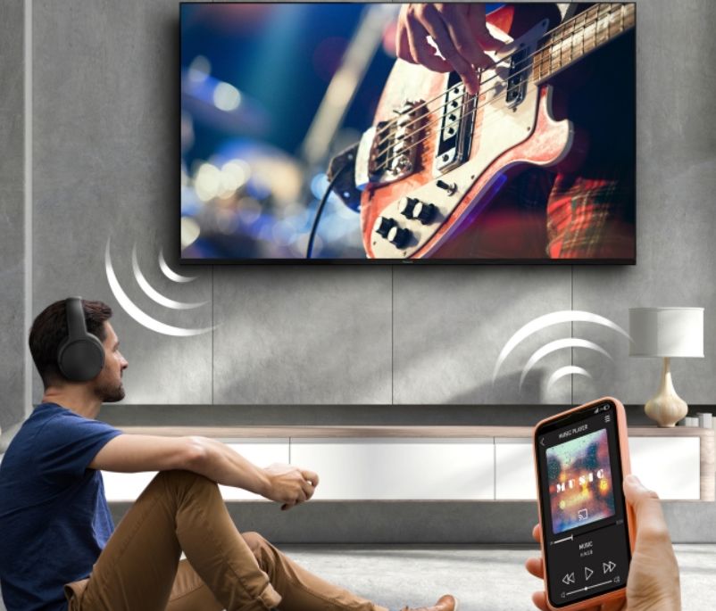 Tivi Panasonic TH-32LS600V 32 inch Android LED 8 Bluetooth® Audio Link sẽ hỗ trợ bạn kết nối tivi với loa hoặc tai nghe không dây