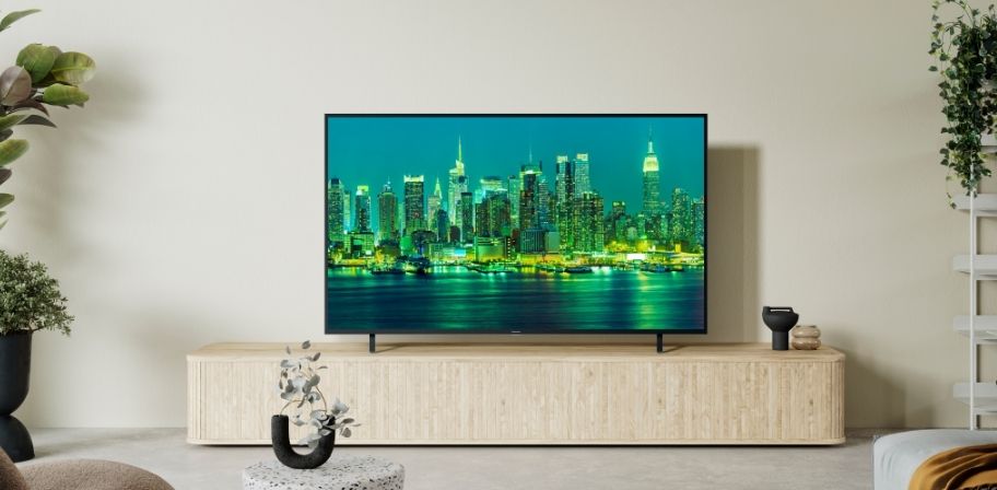 Panasonic TH-43LX650V có thiết kế mỏng hiện đại, sang trọng