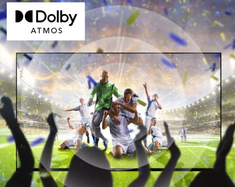 Android tivi LED 4K Panasonic TH-43LX800V 43 inch 8 Công nghệ âm thanh Dolby Atmos