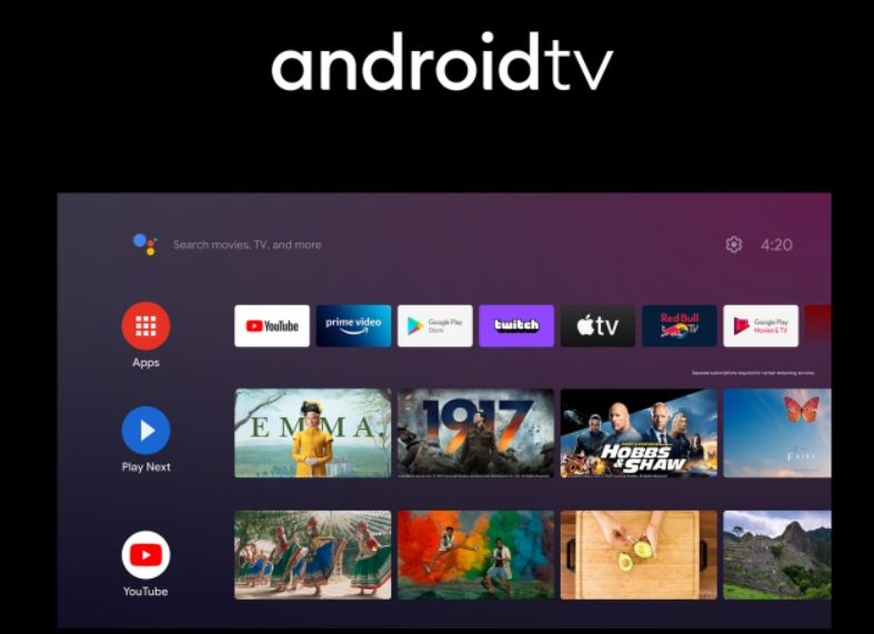 Android tivi LED 4K Panasonic TH-43LX800V 43 inch 9 Panasonic TH-43LX800V sử dụng hệ điều hành Android