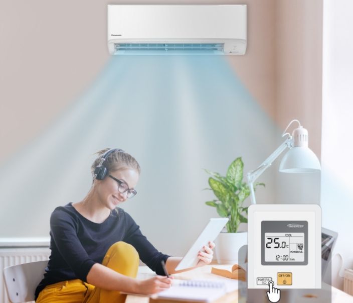 POWERFUL được trang bị trên dòng Multi Panasonic CS-MRZ71WKH-8