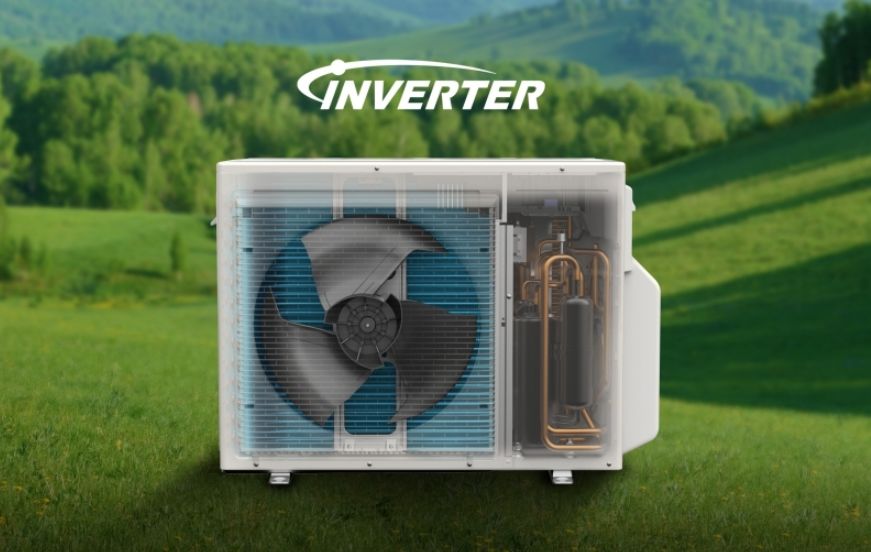 Công nghệ inverter tiết kiệm điện năng hiệu quả, vận hành êm ái