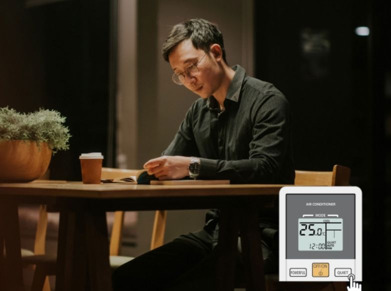 Chế độ Quiet mang đến môi trường yên tĩnh, thoải mái