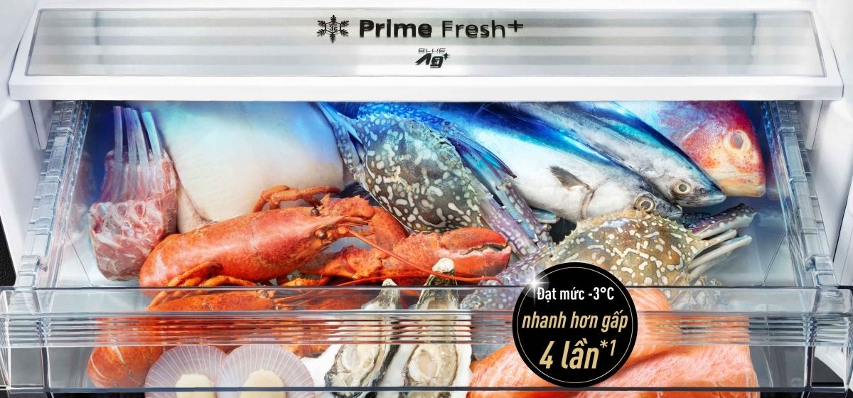 Tính năng cấp đông mềm Prime Fresh+