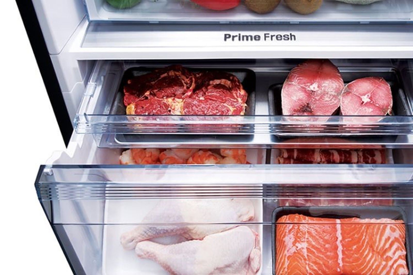 Tủ lạnh Panasonic NR-TL381GPKV inverter 366 lít 5 Bảo quản nhiều thực phẩm khác nhau một cách dễ dàng từ những ngăn chứa linh hoạt