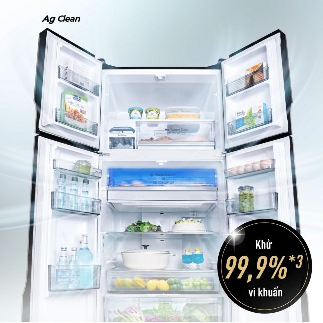 Bộ lọc kép Ag đảm bảo không gian luôn sạch sẽ, trong lành