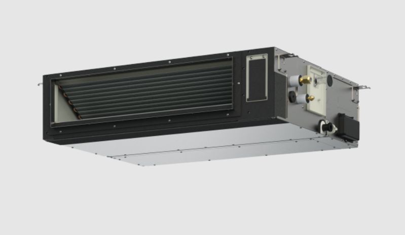 Điều hòa nối ống gió Panasonic S-1821PF3H/U-21PRH1H5 1 chiều inverter 21000BTU 3 S-1821PF3H/U-21PRH1H5 sở hữu thiết kế nhỏ gọn với phần âm trần chỉ 250mm, dễ dàng lắp đặt