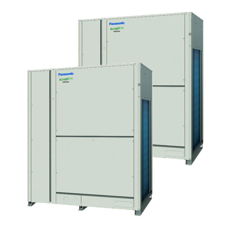 Dàn nóng VRF Panasonic U-40ME2H7SP 2 chiều inverter 40HP 2 VRF Panasonic U-40ME2H7SP 40HP có khả năng kết nối đến 64 dàn lạnh khác nhau