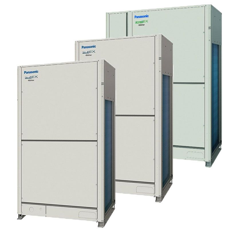 Dàn nóng VRF Panasonic U-52ME2H7SP 2 chiều inverter 52HP 2 VRF Panasonic U-52ME2H7SP 52HP có khả năng kết nối đến 64 dàn lạnh khác nhau