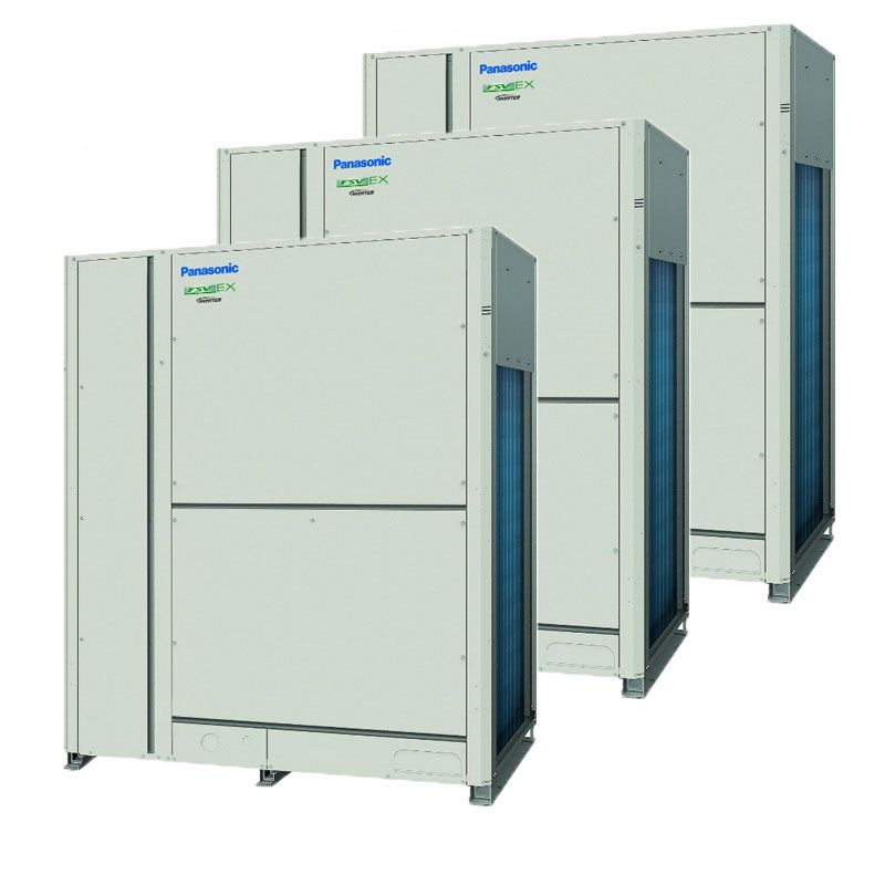 Dàn nóng VRF Panasonic U-60ME2H7SP 2 chiều inverter 60HP 2 Panasonic U-60ME2H7SP với thiết kế nhỏ gọn cùng khả năng lắp đặt linh hoạt và dễ dàng