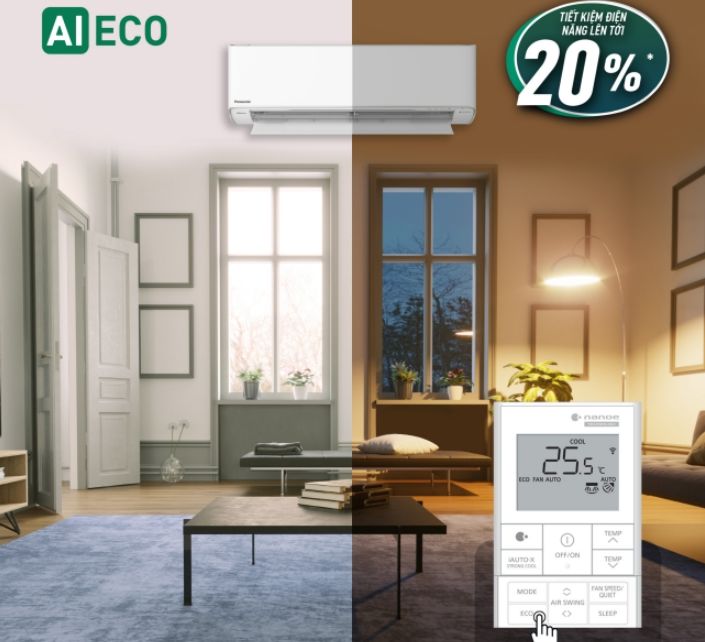 Chế độ ECO đã được tích hợp thêm trí tuệ nhân tạo AI