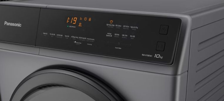 Máy giặt Panasonic NA-V90FA1LVT Inverter 9 kg 4 Bảng điều khiển thông minh dễ dàng sử dụng