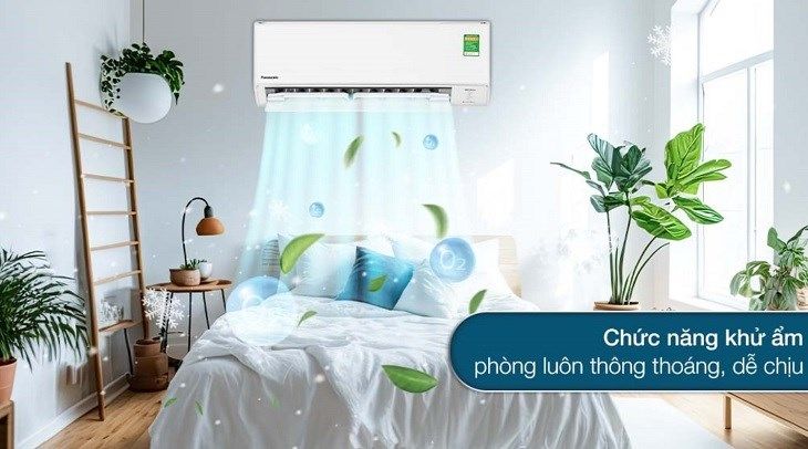 Ưu điểm của chế độ hút ẩm trên điều hòa Panasonic