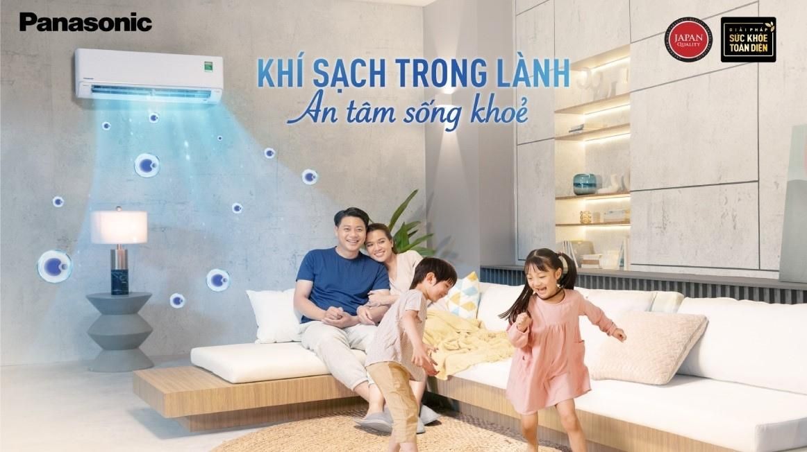 Công nghệ Nanoe G thanh lọc không khí hiệu quả