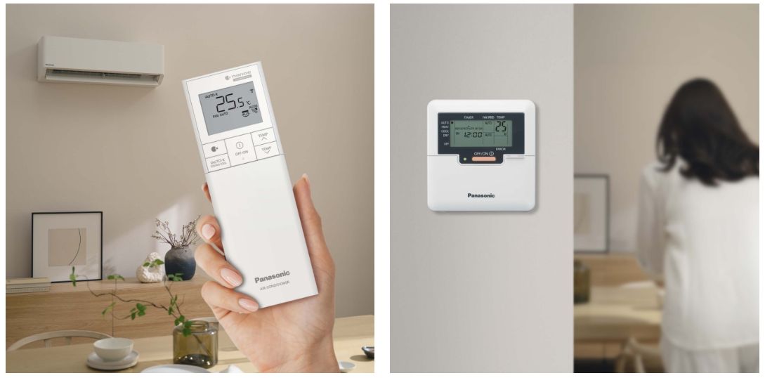 Điều hòa Panasonic U18BKH-8 18000BTU Inverter 1 chiều 3 Panasonic U18BKH-8 được trang bị bộ điều khiển dễ dàng sử dụng