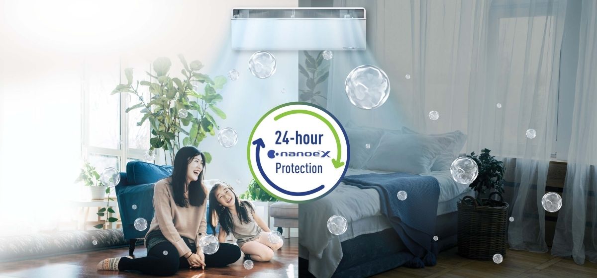 Điều hòa treo tường 1 chiều Panasonic VU18UKH-8 được trang bị công nghệ lọc khí nanoe X