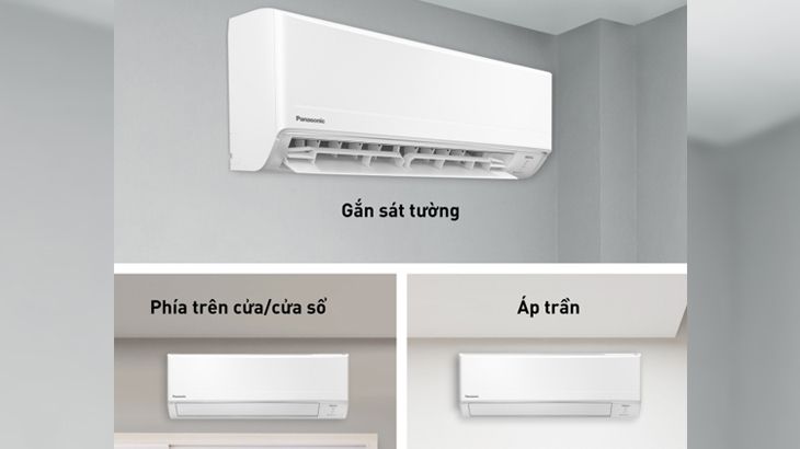 Tại sao nên mua điều hòa Panasonic? Ưu điểm nổi bật 10 Dòng PU 1 chiều inverter tiêu chuẩn với các công nghệ hiện đại
