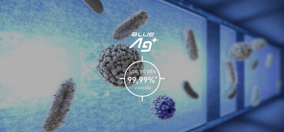 Tủ lạnh Panasonic NR-TV301GVKV inverter 265 lít 4 Công nghệ Blue Ag+ kết hợp với đèn LED xanh