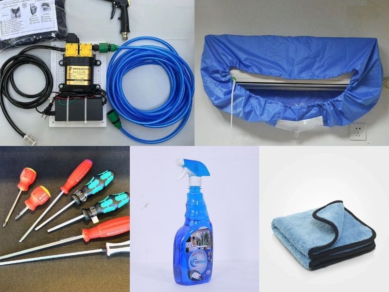 Hướng dẫn cách vệ sinh điều hòa Panasonic đúng chuẩn 3 Chuẩn bị trước khi vệ sinh điều hòa Panasonic