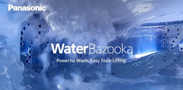 NA-FJ105X1BV trang bị công nghệ WaterBazooka