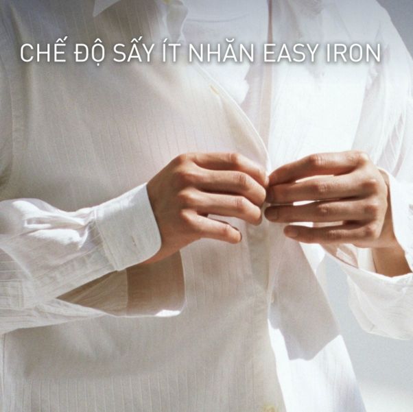 Chế độ Easy Iron đảo chiều lồng sấy nhẹ nhàng