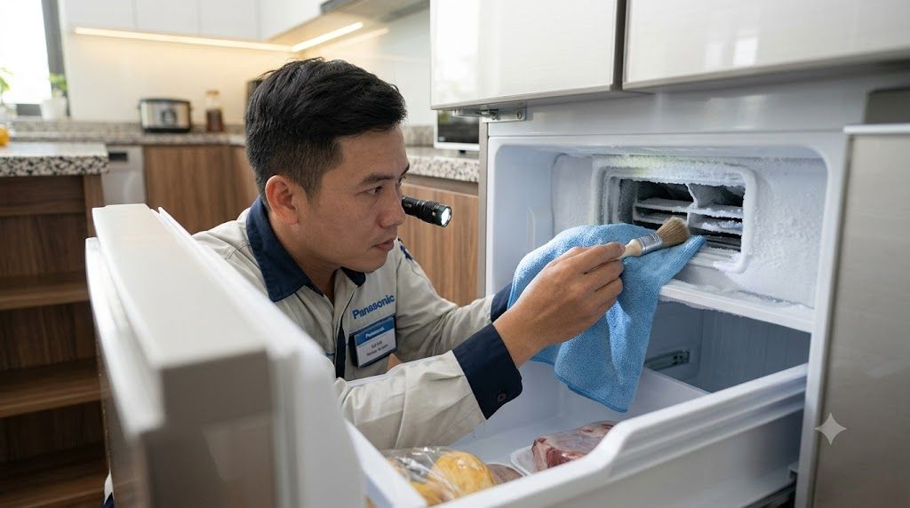 Tủ Lạnh Panasonic Không Làm Đá: Nguyên Nhân & Cách Sửa 4 Liên hệ kỹ thuật viên để được hỗ trợ giải quyết