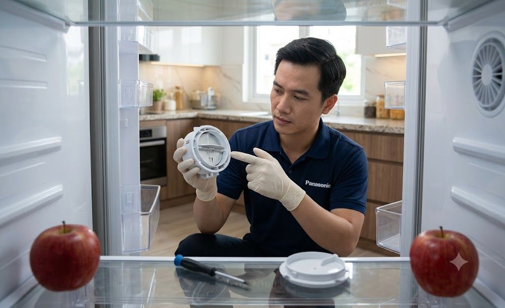 Ngăn Mát Panasonic Không Lạnh: Nguyên Nhân & Cách Sửa 3 Cảm Biến Nhiệt Độ Ngăn Mát Đọc Sai